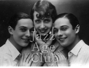 The Rocky Twins and Mistinguett in Paris Miss at the Casino de Paris, Paris, 1929-30