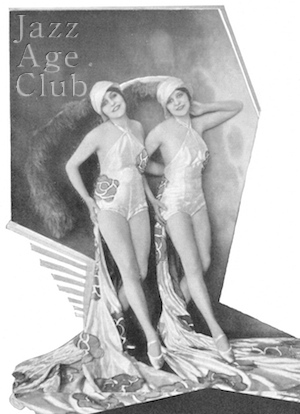 The Dodge Sisters in the Herman Haller Revue An Und Aus, Admiralspalast, Berlin, 1927