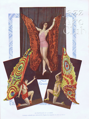 Miss Florence in Les Ailes De Paris at the Casino de Paris (1927, Paris)