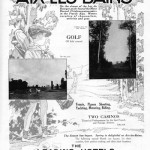 Advert featuring the attractions of Aix le Bains, 1927
