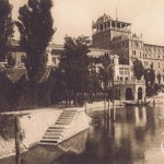 A view of the Hotel Excelsior, at the Lido Venice, 1920s
