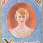 The programme cover for Yvonne at Daly's Theatre, London, 1926