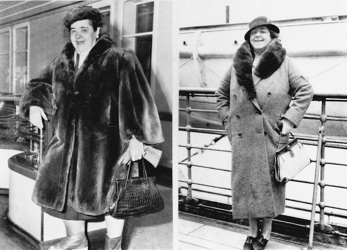 Two portraits of Elsa Maxwell, 1920s