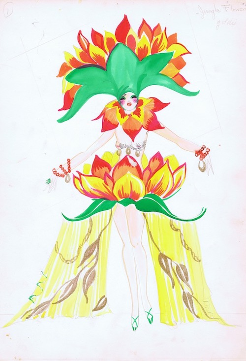 A costume design by Lester Ltd