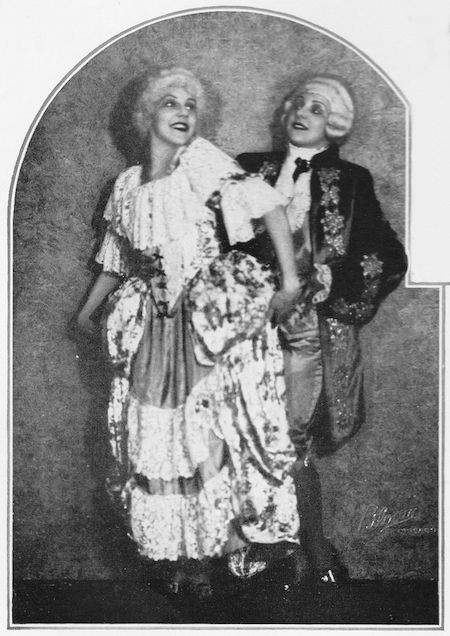 The Dodge Sisters in in the Shubert revue A Night in Venice, New York (1929)