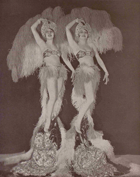The Dodge Sisters in the Follies Bergere show La Grande Folie (1928)