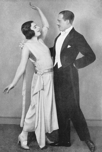 The dancers Maxwell Stewart and Barbara Miles