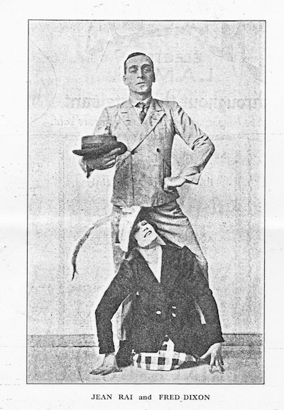 Fred Dixon and Jean Rai in the New Princes Frivolities, London 1926