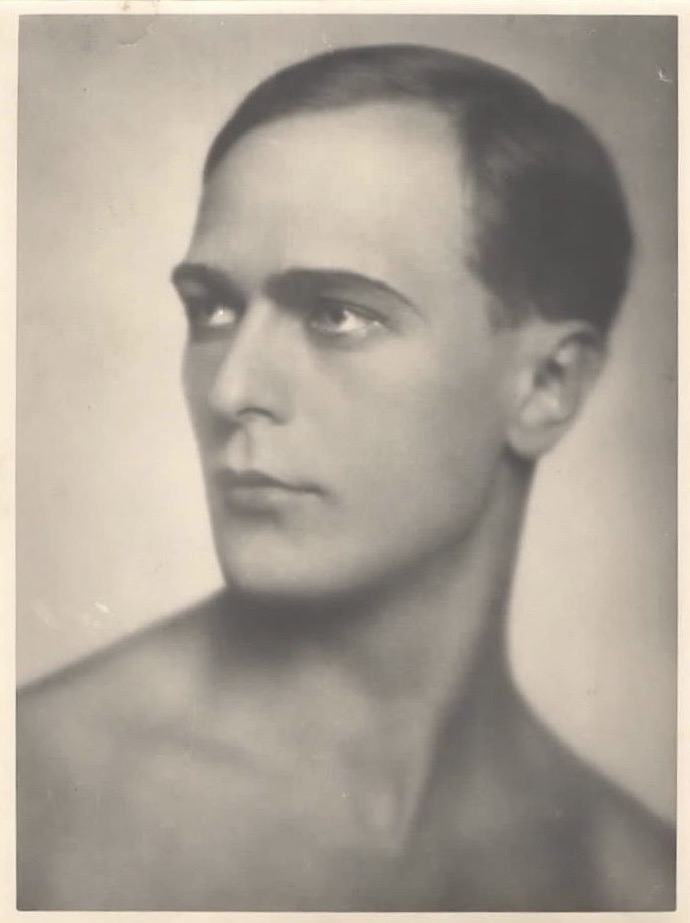 A portrait of Fidi Grube from the 1920s