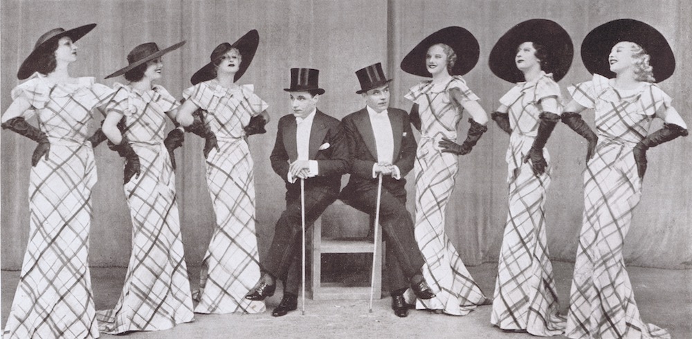 A scene from Why Not Tonight featuring the Tomson Twins London, 1934